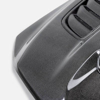 Thumbnail for Anderson Composites 2021 Dodge RAM TRX Carbon Fiber Hood - OE Style