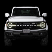Thumbnail for Putco 22-24 Ford Bronco Luminix DRL LED Light Hood Limb Riser (Factory Hood Side Hinge Replacments)