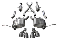 Thumbnail for Corsa 2014-2021 Jeep Grand Cherokee 3.6L V6 Polished Sport Cat-Back Exhaust