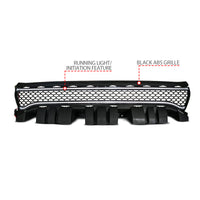 Thumbnail for ANZO 15-23 Dodge Charger Black LED Grille w/ Initiation & Running Light/DRL Bar