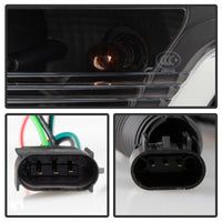 Thumbnail for Spyder Ford F150 13-14 Xenon Model Only Light Bar Projector Headlights Black PRO-YD-FF15013PL-BK