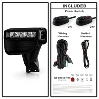 Thumbnail for Spyder 20-22 Ford F250/F350 Super Duty OEM Full LED Fog Lights W/ Switch - Clear