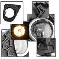 Thumbnail for Spyder Honda Accord 2013-2015 2Dr OEM Fog Lights W/Switch- Clear FL-HA2013-2D-C