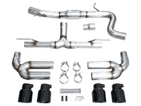 Thumbnail for AWE 22-24 Audi 8Y S3 Track Edition Exhaust  - Diamond Black Tips