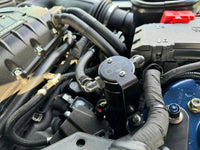 Thumbnail for J&L 2024 Ford Mustang GT w/ Whipple Supercharger Oil Separator 3.0 PCV Side - Black Anodized