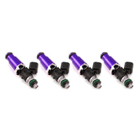 Thumbnail for Injector Dynamics 1700cc Injectors - 60mm Length - 14mm Purple Top - 14mm Lower O-Ring (Set of 4)