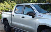 Thumbnail for EGR 2019 Chevy 1500 Crew Cab In-Channel Window Visors - Dark Smoke