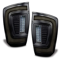 Thumbnail for Oracle Lighting 16-23 Gen 3 Toyota Tacoma Black Series Flush Style LED Tail Lights SEE WARRANTY