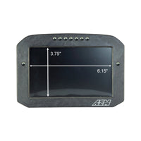Thumbnail for AEM CD-7LG Carbon Logging Flush Digital Dash Display w/ Internal 20Hz GPS & Antenna
