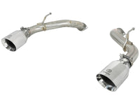Thumbnail for aFe POWER Takeda 2.5in 304 SS Axle-Back Exhaust w/ Polished Tips 17-19 Infiniti Q60 V6-3.0L (tt)