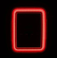 Thumbnail for AlphaRex 19-24 Jeep Gladiator JT Nova-Series Prismatic LED Tail Lights - Alpha-Black