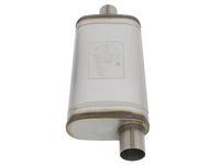 Thumbnail for aFe MACHForce XP SS Muffler 2.5in Center Inlet / 2.5in Offset Outlet 18in L x 9in W x4in H Body