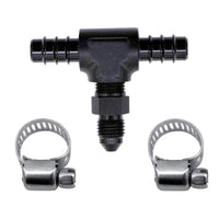 Thumbnail for Nitrous Express 5/16 Fuel T 5/16 Hose Barb to 4AN Male