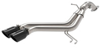 Thumbnail for aFe Takeda 13-17 Hyundai Veloster L4-1.6L 2-1/2in 304 SS Axle-Back Exhaust w/ Black Tips
