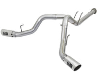 Thumbnail for aFe ATLAS 4in DPF-Back Alum Steel Exhaust System w/Polished Tip 2017 Ford Diesel Trucks V8-6.7L (td)