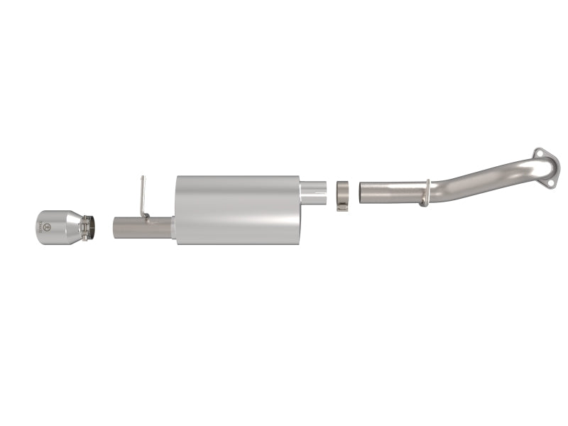 aFe 14-19 Toyota Corolla 1.8L Takeda 2.5in 304SS Axle-Back Exhaust w/ Polished Tip
