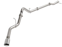 Thumbnail for aFe 23-24 GM Trucks L6 Large Bore-HD 3 IN 409 Stainless Steel DPF-Back Exhaust System w/Polished Tip