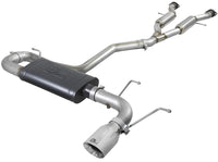 Thumbnail for aFe Large Bore HD 3in 304 SS Cat-Back Exhaust w/ Polished Tips 14-19 Jeep Grand Cherokee V6-3.6L