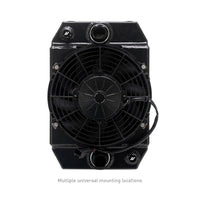 Thumbnail for Mishimoto Universal Drag Race Performance Aluminum Radiator - Black