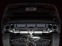 Thumbnail for AWE 22-24 Audi 8Y S3 Touring Edition Exhaust - Chrome Silver Tips