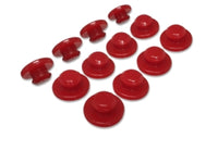 Thumbnail for Energy Suspension Polaris Seat Grommet Kit - Red