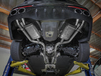 Thumbnail for aFe Gemini XV 3in to Dual 2-1/2in 304 SS Cat-Back Exhaust w/ Cut-Out 18-21 Kia Stinger L4-2.0L (t)