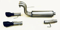 Thumbnail for Gibson 2024 Ford F150 5.0L Black Elite Stainless Steel Split Rear Exhaust