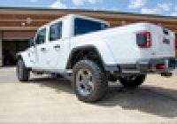 Thumbnail for N-Fab RKR Step System 2019 Jeep Wrangler JT 4 Door Truck Full Length - Tex. Black - 1.75in