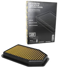 Thumbnail for Airaid 07-10 Jeep Wrangler V6 3.8L F/I Direct Fit Replacement Air Filter - Yellow