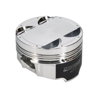 Thumbnail for Manley Mitsubishi 4B11 86mm Bore 9.0:1 CR -5cc Dish Turbo Tuff Piston Set w/ Rings