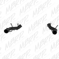 Thumbnail for MBRP 2011-2014 Ford Mustang GT 3in Dual Axle Back Muffler Delete - Black