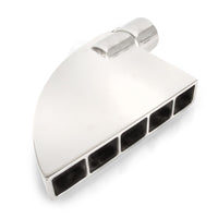 Thumbnail for Stainless Works Boxxter Exhaust Tips 2 1/2in ID Inlet 1.5in x 8.5in 90 Degree