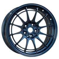Thumbnail for Enkei NT03+M 18x9.5 5x114.3 40mm Offset 72.6mm Bore Misty Blue Wheel