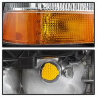 Thumbnail for xTune 98-01 GMC Jimmy S15 (w/Fog Lights) OEM Headlights w/Amber Bumper - Chrm (HD-JH-GS1598-OE-C)
