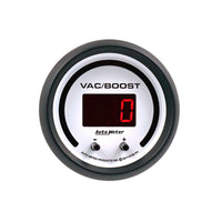 Thumbnail for Autometer 52.4mm White Switchable 0-1600 PSI / 0-110 BAR Vacuum/Boost Phantom Elite Digital Gauge