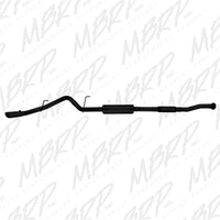 Thumbnail for MBRP 11-14 Ford F150 3in Cat Back Single Side Exit Black Coated Exhaust System