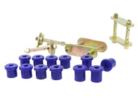 Thumbnail for SuperPro 07+ Toyota Land Cruiser Greaseable Leaf Spring and Shackle Bushing Kit- (Rear)