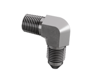 Thumbnail for Goodridge 90 Deg Male Adaptor AN3 to 1/8 NPT