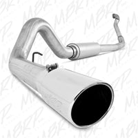 Thumbnail for MBRP 1994-1997 Ford F-250/350 7.3L Turbo Back Single Side Off-Road (Aluminized downpipe)