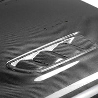 Thumbnail for Anderson Composites 19-20 Jeep Wrangler Rubicon Type-OE Carbon Fiber Hood