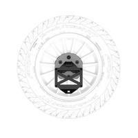 Thumbnail for Body Armor 4x4 16-23 Toyota Tacoma/10-24 4Runner Pro Series II Tire Carrier W/ License Plate Holder