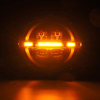 Thumbnail for AlphaRex 18-23 Jeep Wrangler JL/Gladiator JT LED Proj Headlights Black w/ Activ Light/Seq Signal/DRL