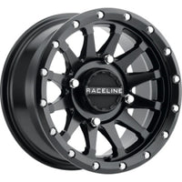 Thumbnail for Raceline A95B Trophy 14x7in / 4x110 BP / 10mm Offset / 83.8mm Bore - Satin Black Wheel
