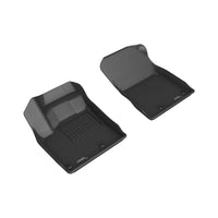 Thumbnail for 3D MAXpider 23-25 Nissan Rogue Kagu 1st Row Floormat - Black