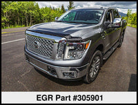 Thumbnail for EGR 16+ Nissan Titan XD Superguard Hood Shield (305901)