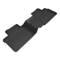 Thumbnail for 3D MAXpider 25+Toyota Camry Kagu 2nd Row Floor Liners- Black
