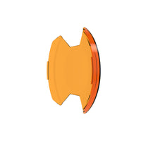 Thumbnail for KC HiLiTES SlimLite 8in. LED Light Shield (Shield Only) - Amber