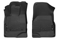 Thumbnail for Husky Liners 10-17 GM Equinox/Terrain X-Act Contour Front Black Floor Liners