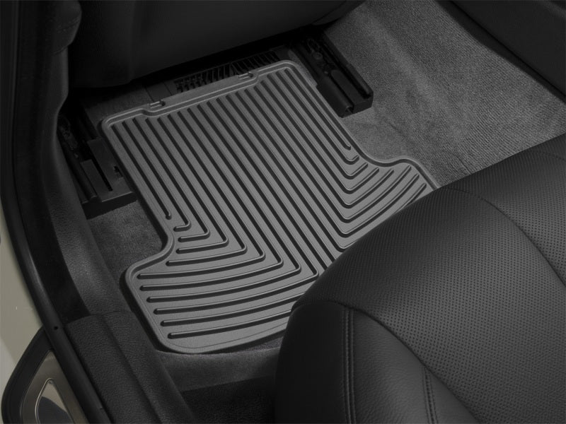 WeatherTech Rear Rubber Mats - Black