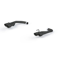 Thumbnail for MBRP 18-20 Ford Mustang GT 2.5in Black Coated Non Active Dual Axle Back Exhaust - 4in Dual Wall Tips